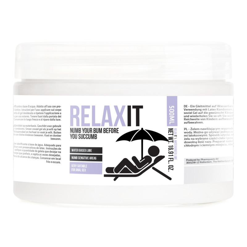 Shots Lube Lubrifiant Relax It 500mL